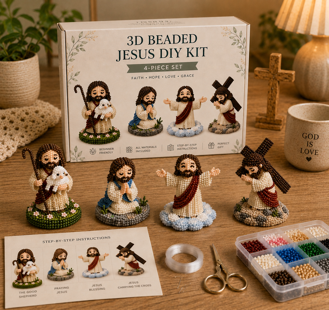 💖 DIY Christian Beading Kit