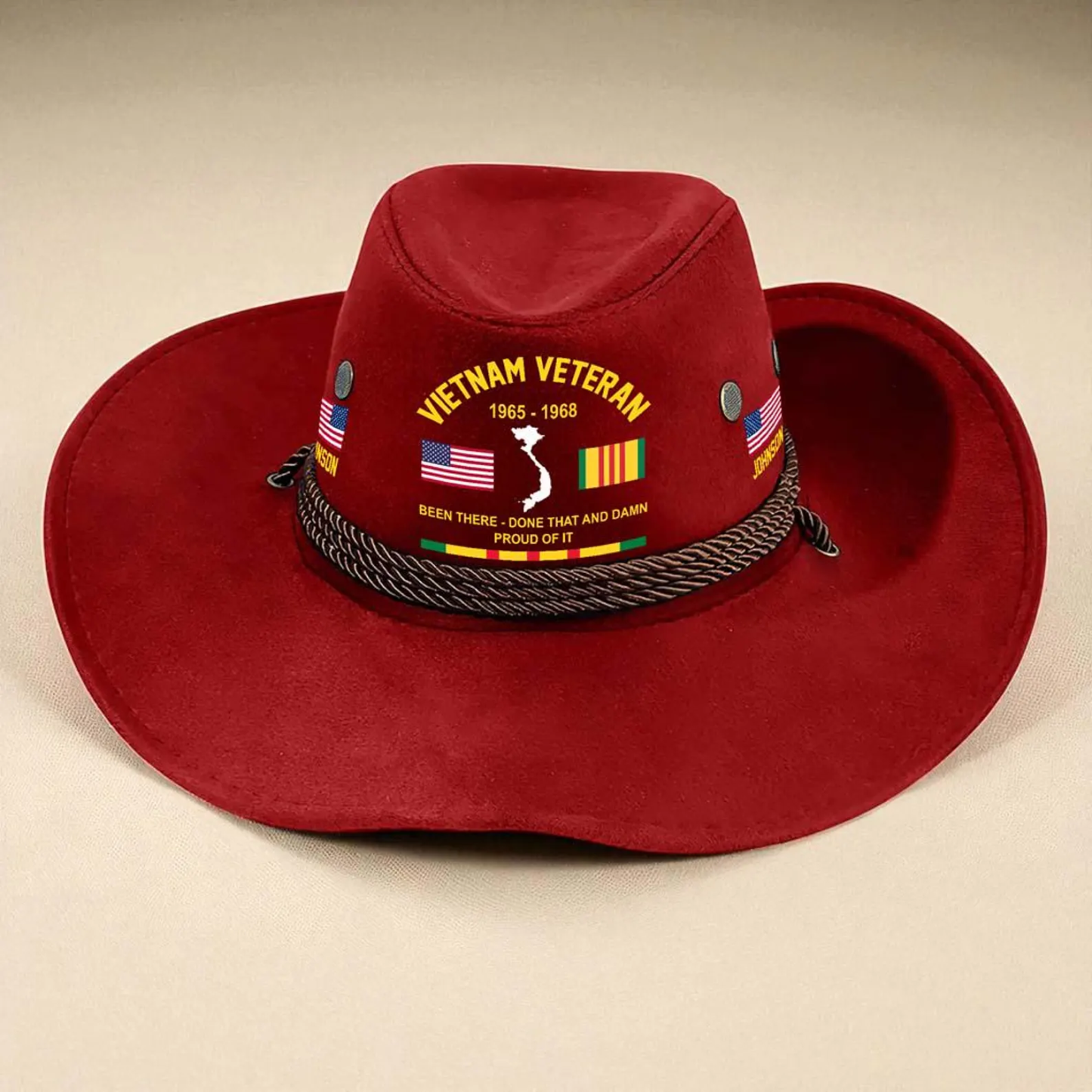 🤠 Vietnam Veteran Cowboy Hat