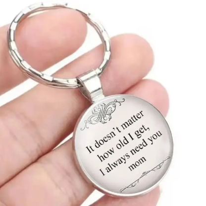Mother’s Day Gift for Mom 💖 | “I Always Need You” Keychain