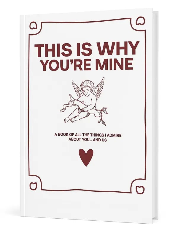 💕This Is Why You're Mine: A Couples Love Story Journal ✨