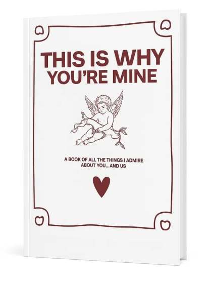 💕This Is Why You're Mine: A Couples Love Story Journal ✨