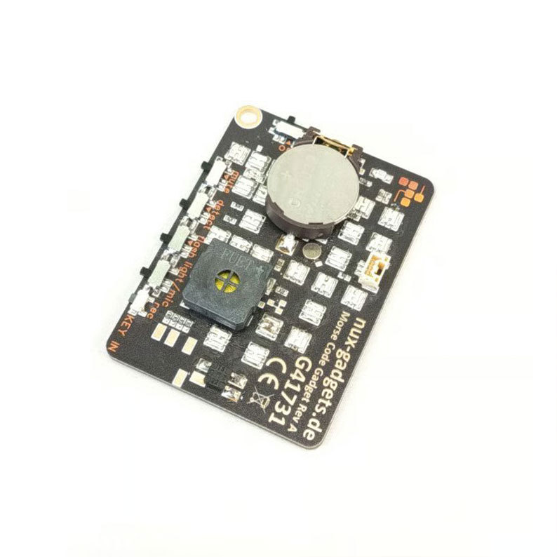 📟 Morse Code Trainer Card Pro (LED Edition)