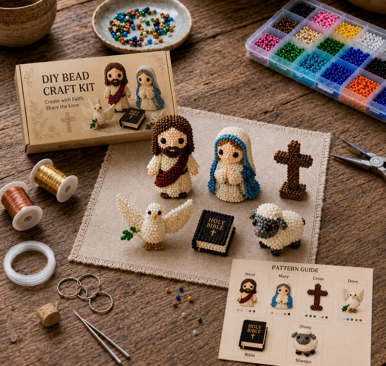 🐾 DIY Christian Beading Kit