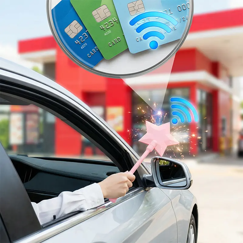 Magic Payment Wand – Funny Contactless Card Trick Stick
