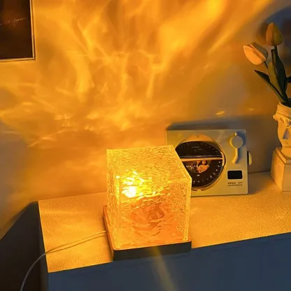 Rotating Water Pattern Light