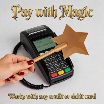 Magic Payment Wand – Funny Contactless Card Trick Stick