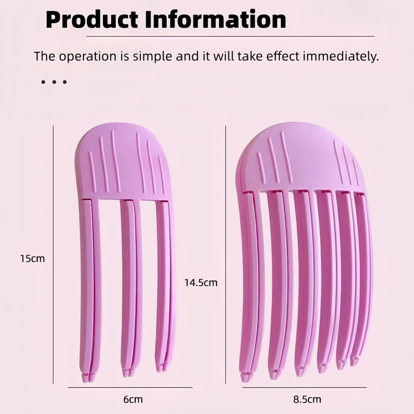 Instant Hair Root Volume Clip – Invisible Lift Styling Comb
