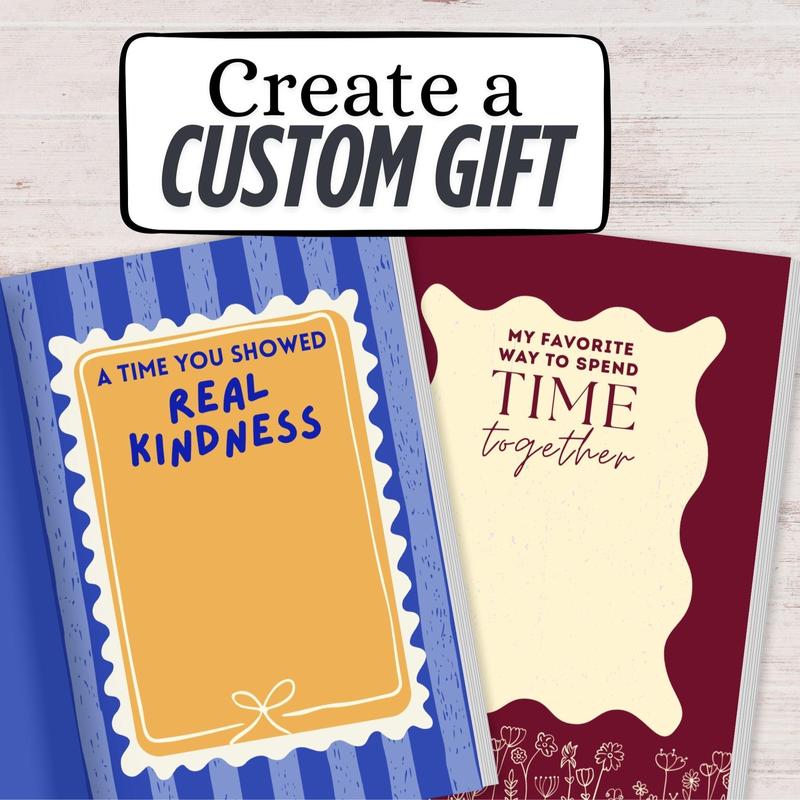 🔥Last Day 50% OFF - ❤Just A Few Things I Love About You (With All My Heart) Fill In The Blank Gift Book📚