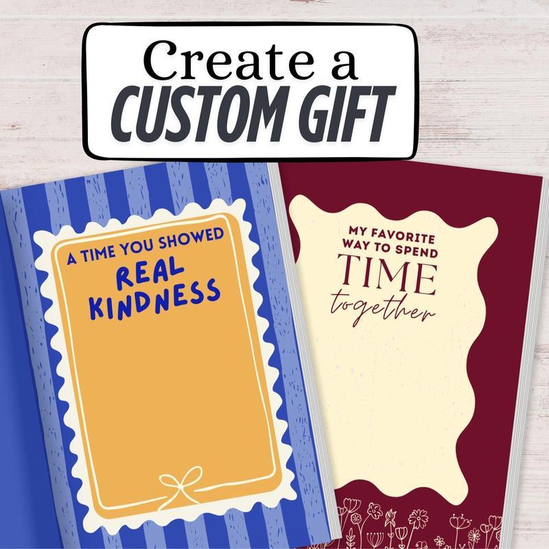🔥Last Day 50% OFF - ❤Just A Few Things I Love About You (With All My Heart) Fill In The Blank Gift Book📚