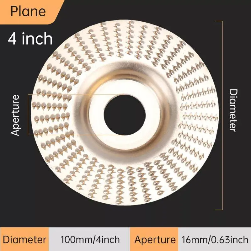 3PCS 4" Grinding Wheels, Wood Carving Sanding Disc Accessory for Polishing Tools,summervibes