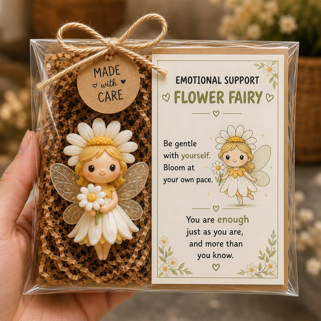 [Copy]Emotional Support Fairy Gift Set | Figurine and Encouragement Card