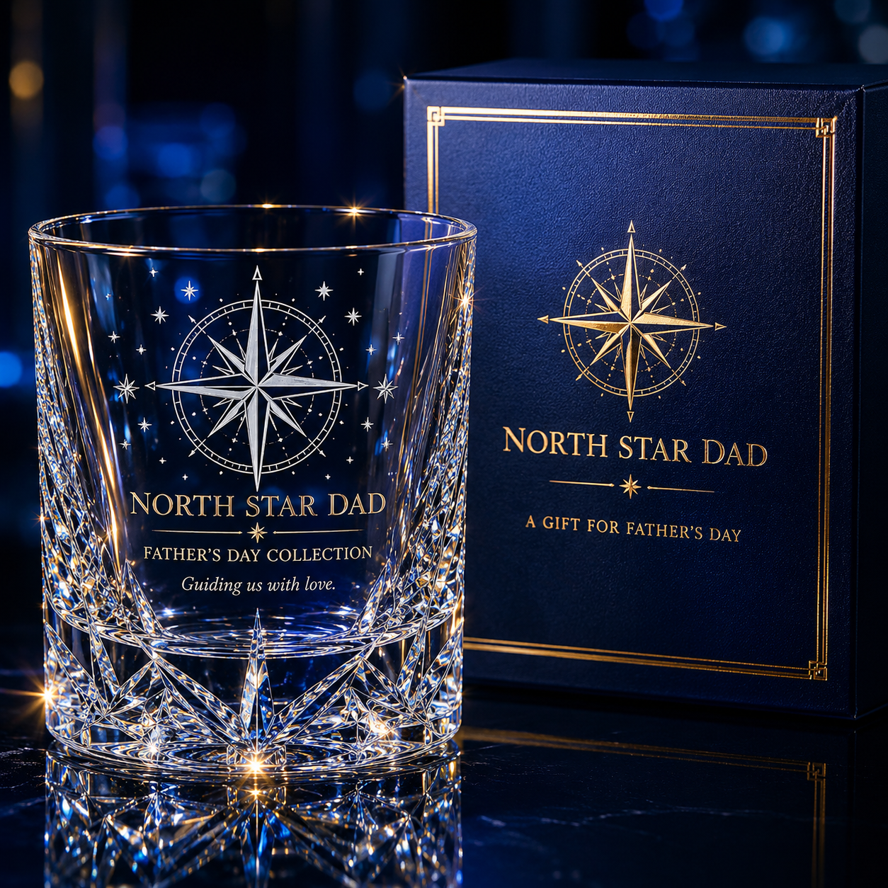 Father’s Day Crystal Gift Glass Collection – A One-of-a-Kind Gift Made for Dad