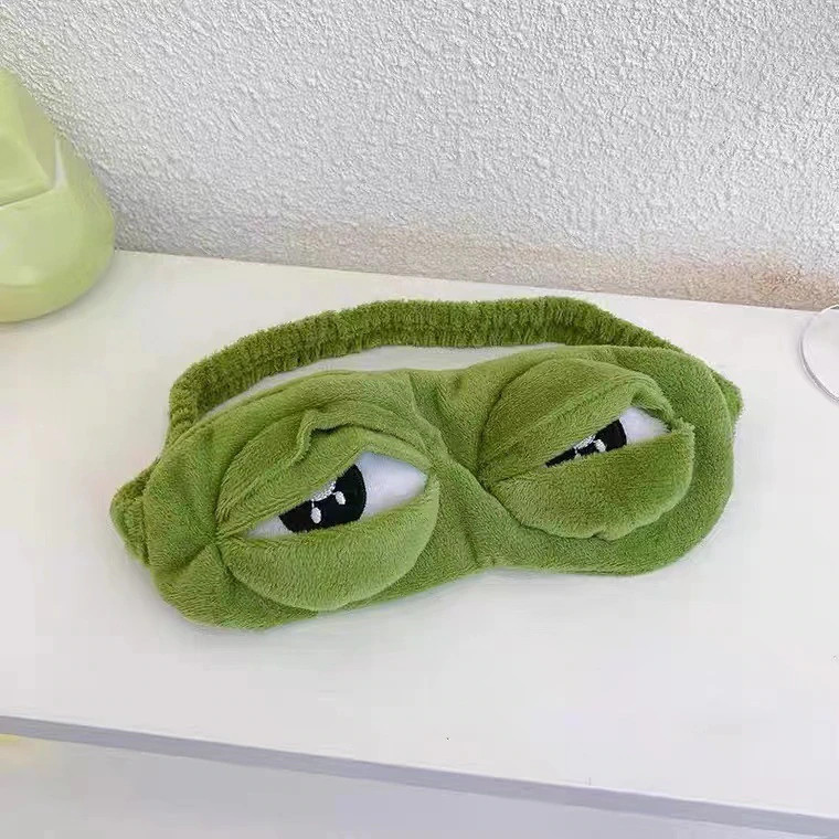 Frog Eye Sleep Mask (Green)