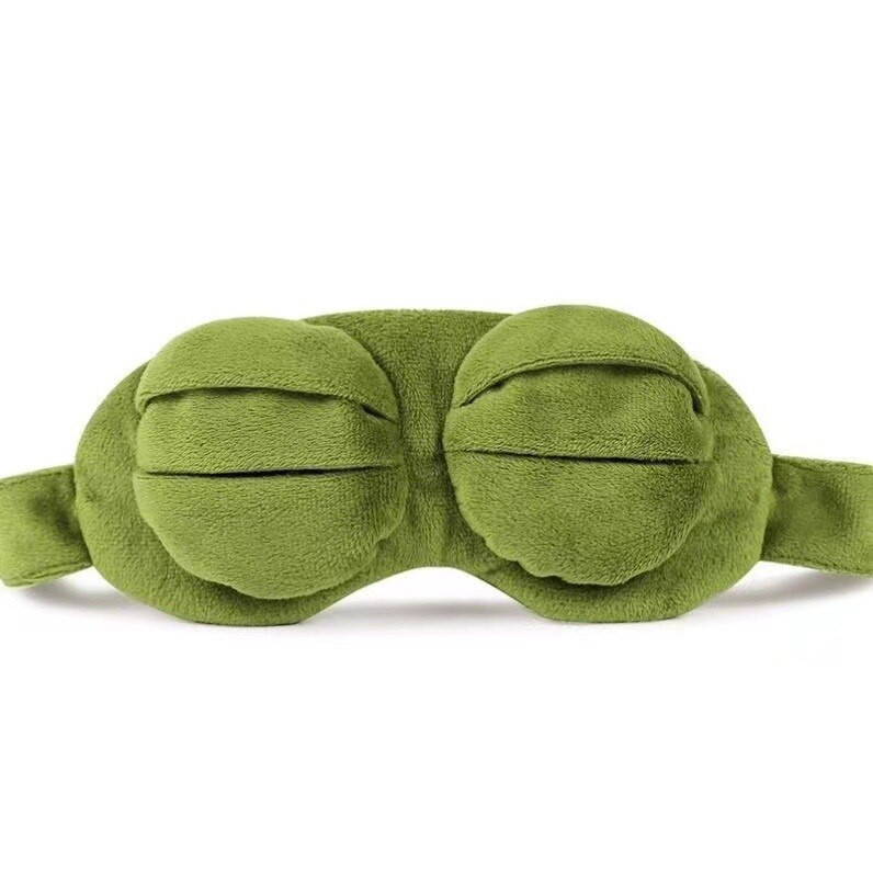 Frog Eye Sleep Mask (Green)