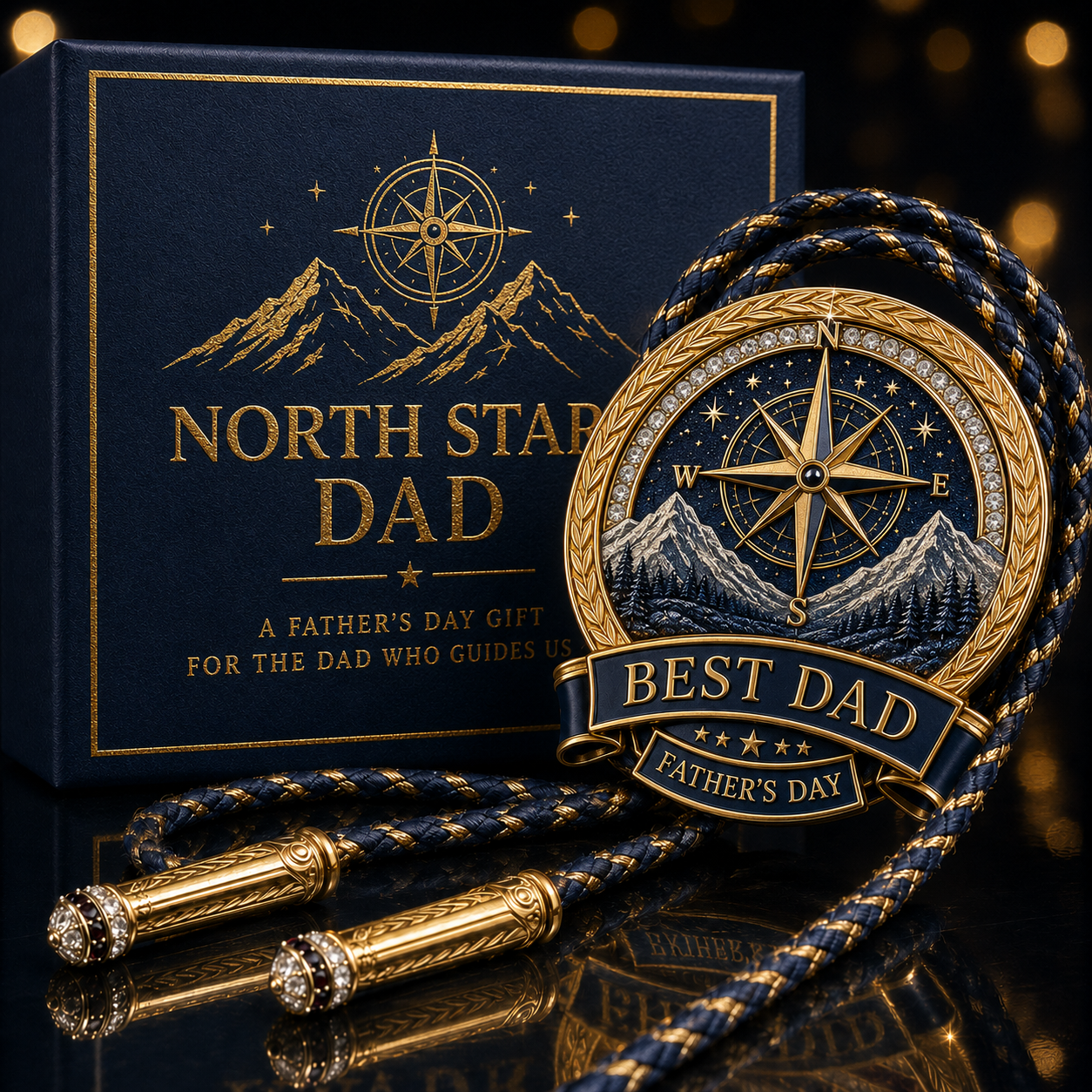 Father’s Day Bolo Tie Gift Collection – Western Keepsake Made for Dad