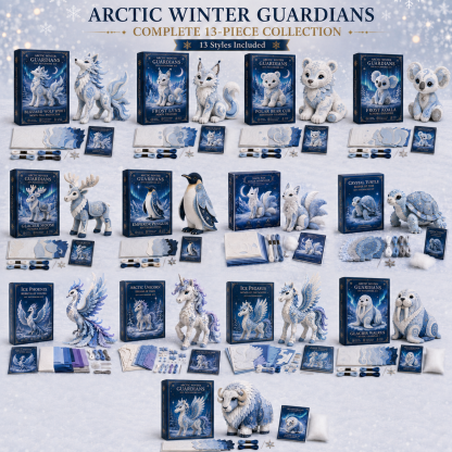 Arctic Winter Guardians Series 2 DIY Patchwork Kit ❄️🔥Last 4 hours 🔥Buy 2 Get 1 Free 