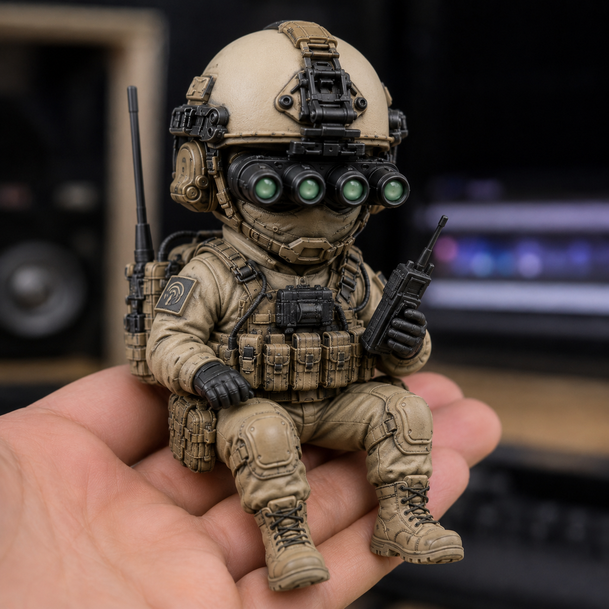 Tactical Mini Soldier Figurine