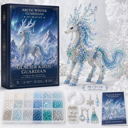 Arctic Winter Guardians DIY Bead Kit Collection – Build Your Own Crystal Mythical Creature