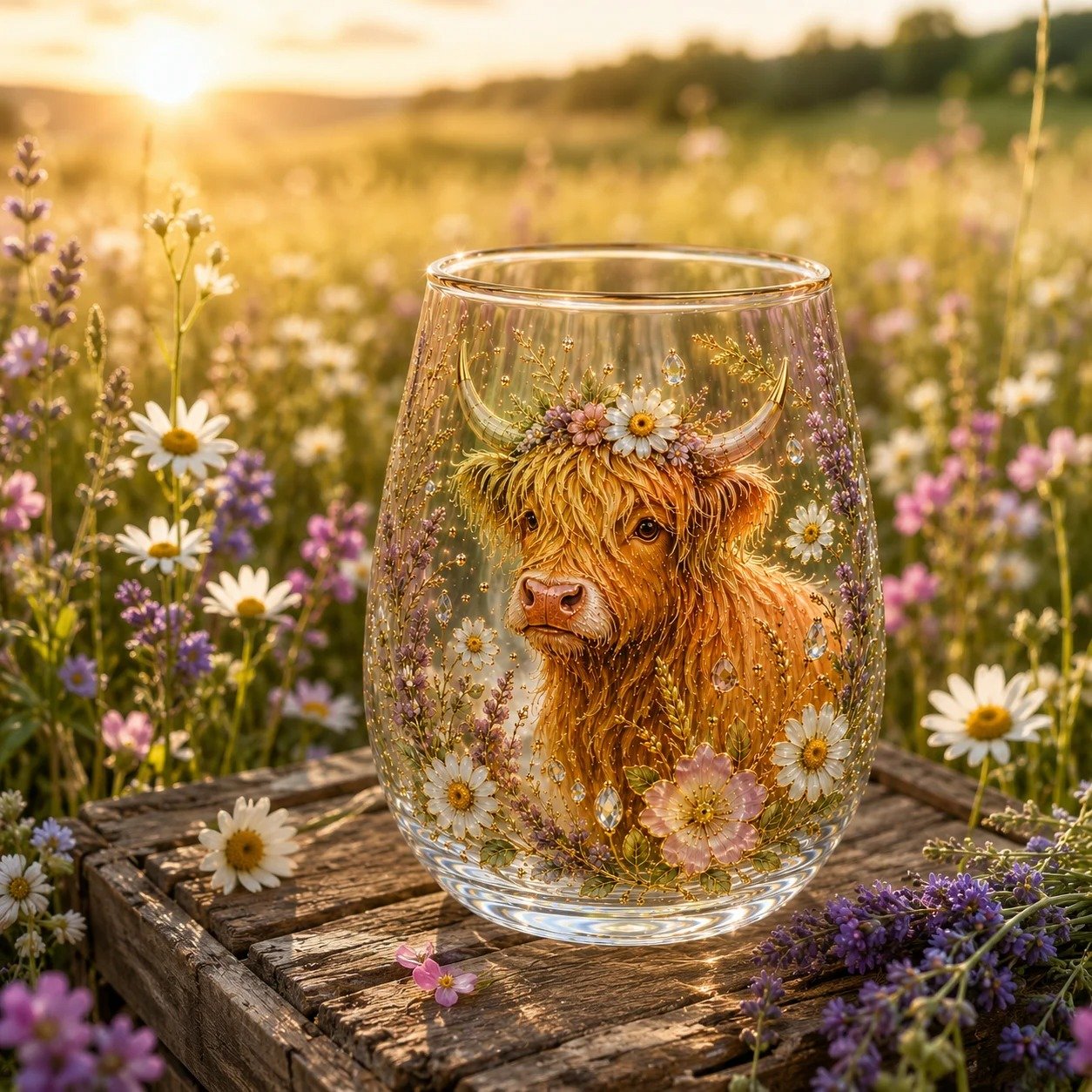 🔥LAST DAY 50% OFF - 🌸🌿 Limited Edition 2026 Garden Morning Bliss Glass Tea Cup☀️☕