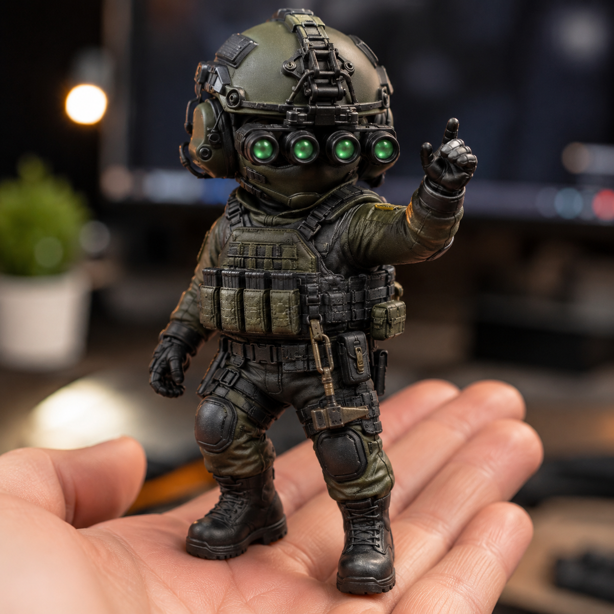 Tactical Mini Soldier Figurine