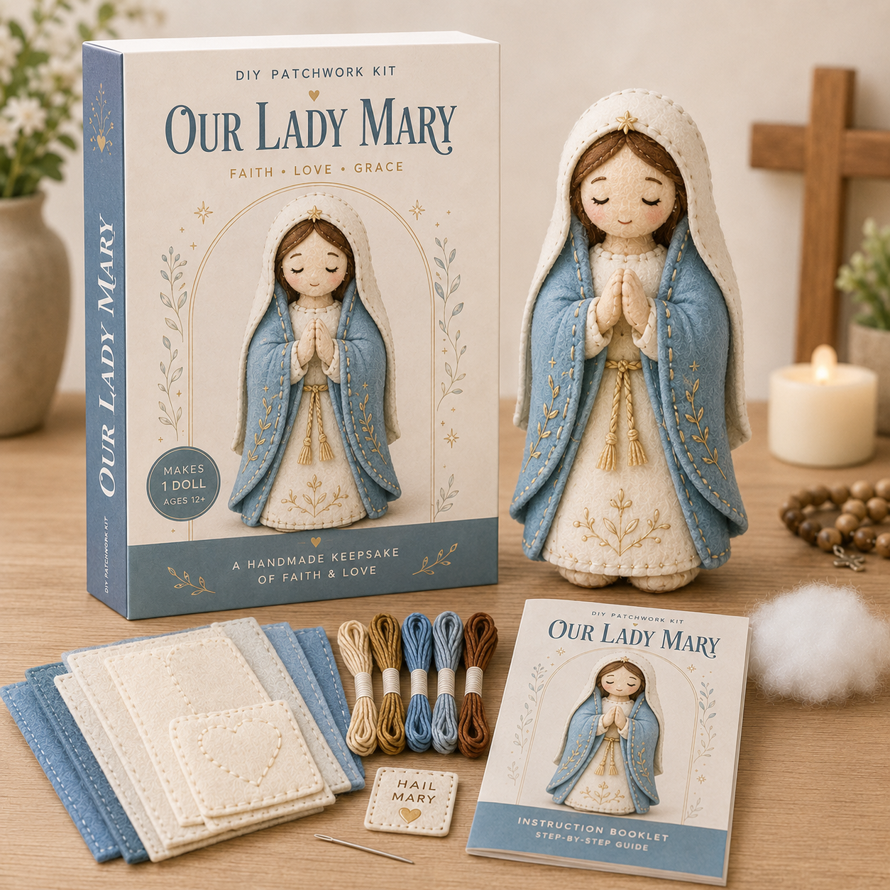 Faith & Blessings DIY Patchwork Kit
