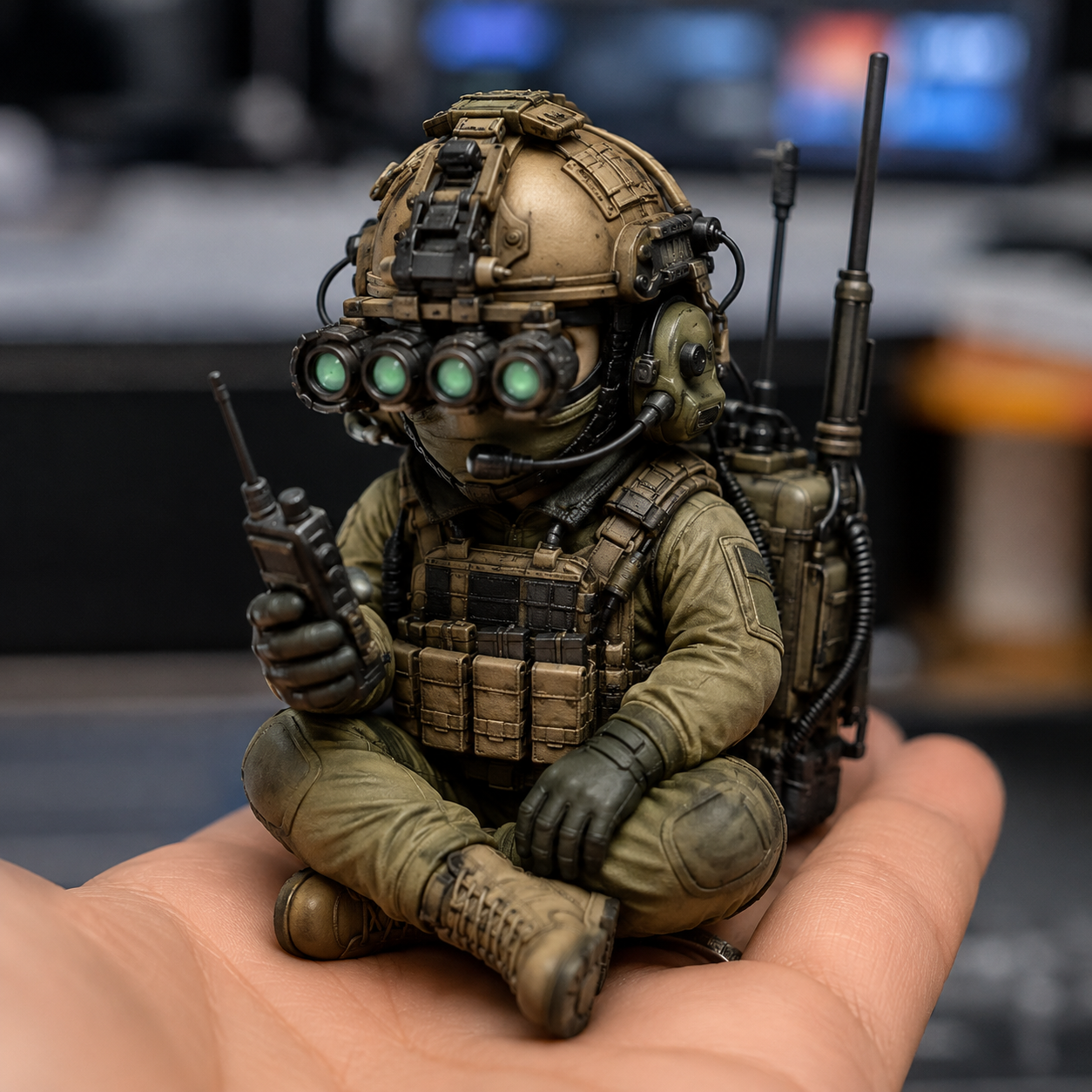 Tactical Mini Soldier Figurine