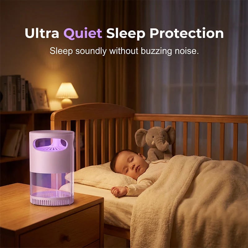 🔥Last Day 50% OFF - 🦟UV Mosquito Killer Lamp – 🔇quiet, USB, chemical-free. 🌙
