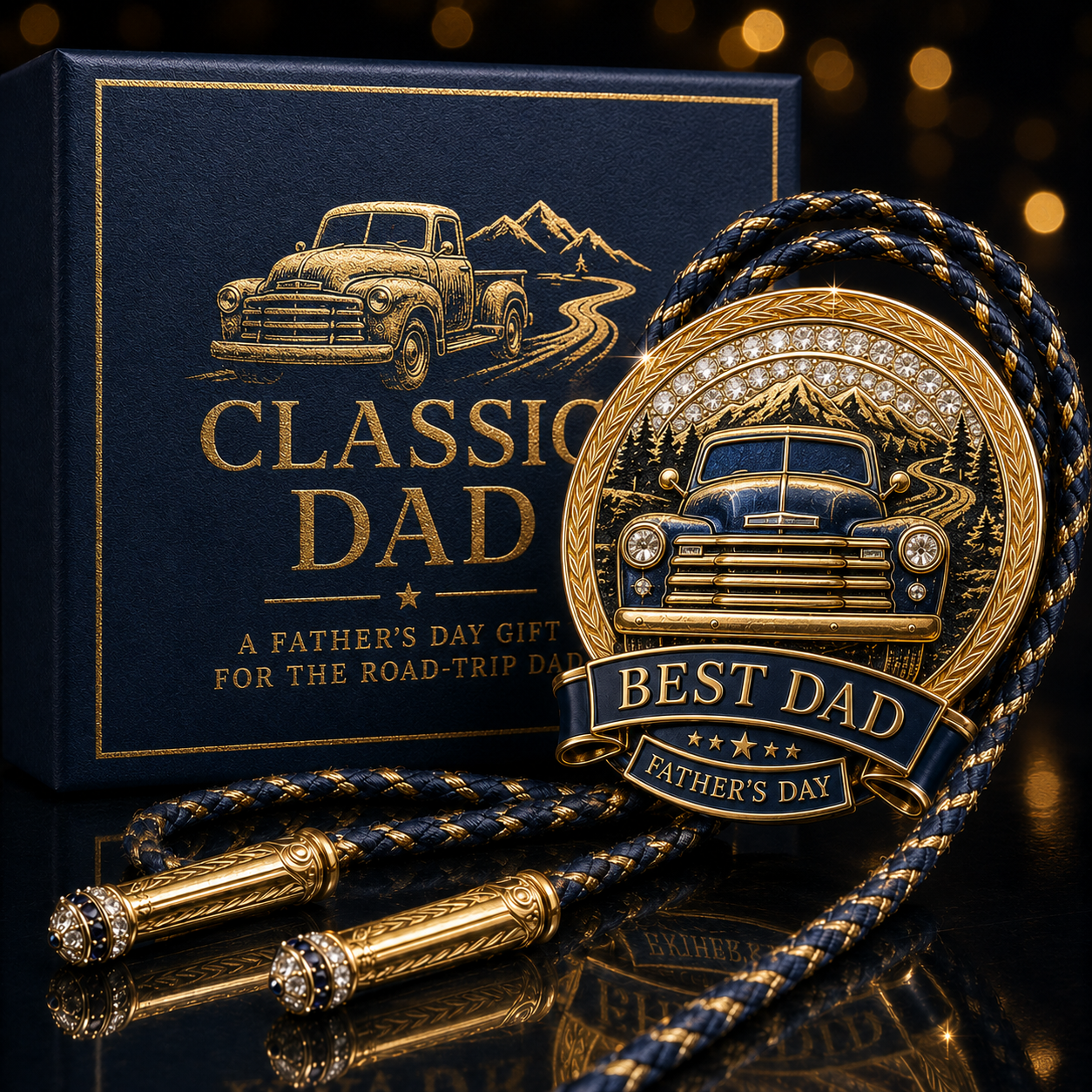 Father’s Day Bolo Tie Gift Collection – Western Keepsake Made for Dad