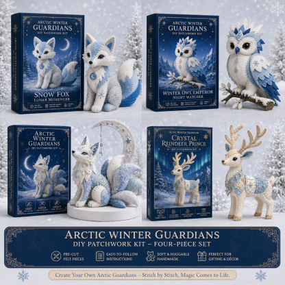Arctic Winter Guardians DIY Patchwork Kit –🔥Last 4 hours 🔥Buy 2, Get 1 FREE 
