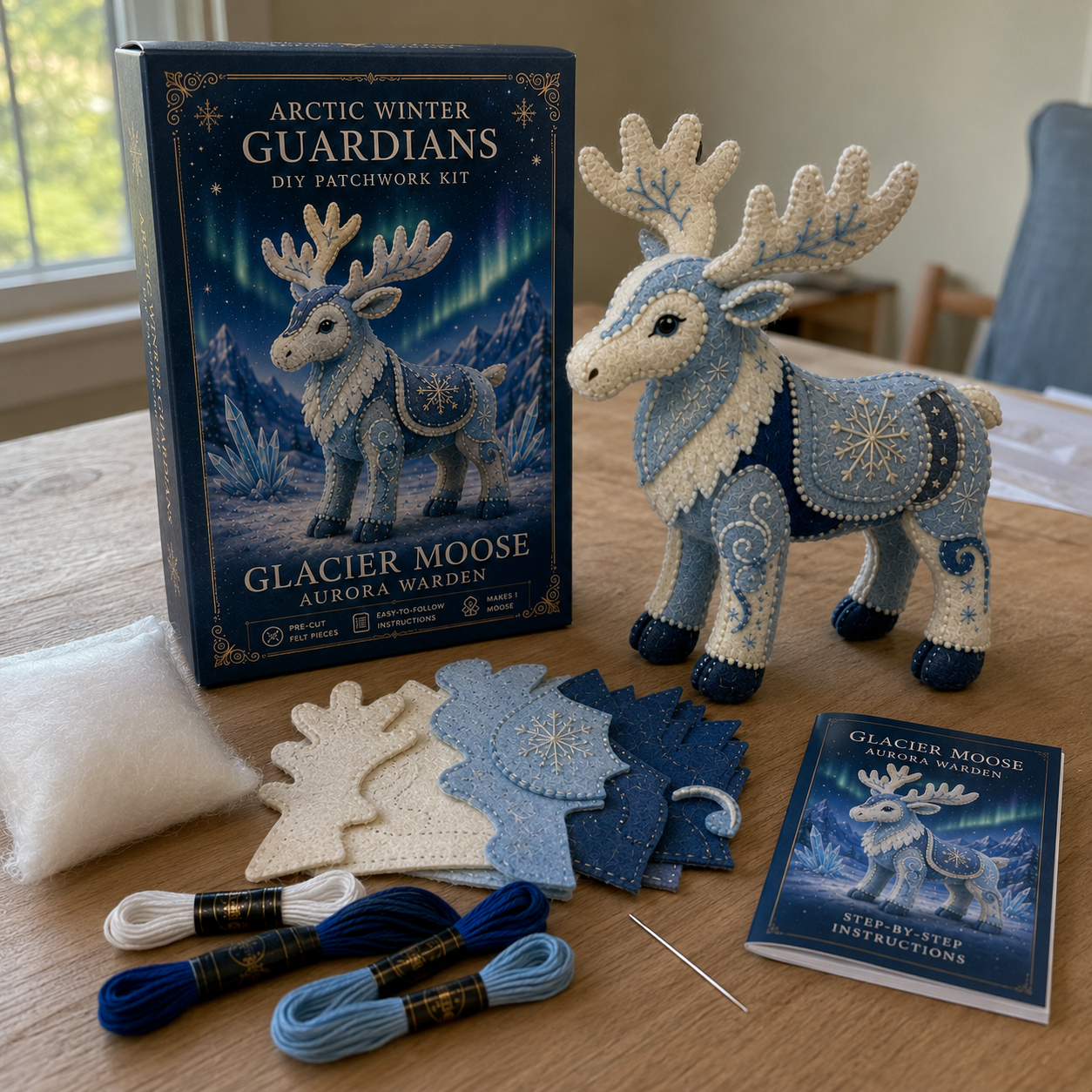 Arctic Winter Guardians Series 2 DIY Patchwork Kit ❄️🔥Last 4 hours 🔥Buy 2 Get 1 Free 