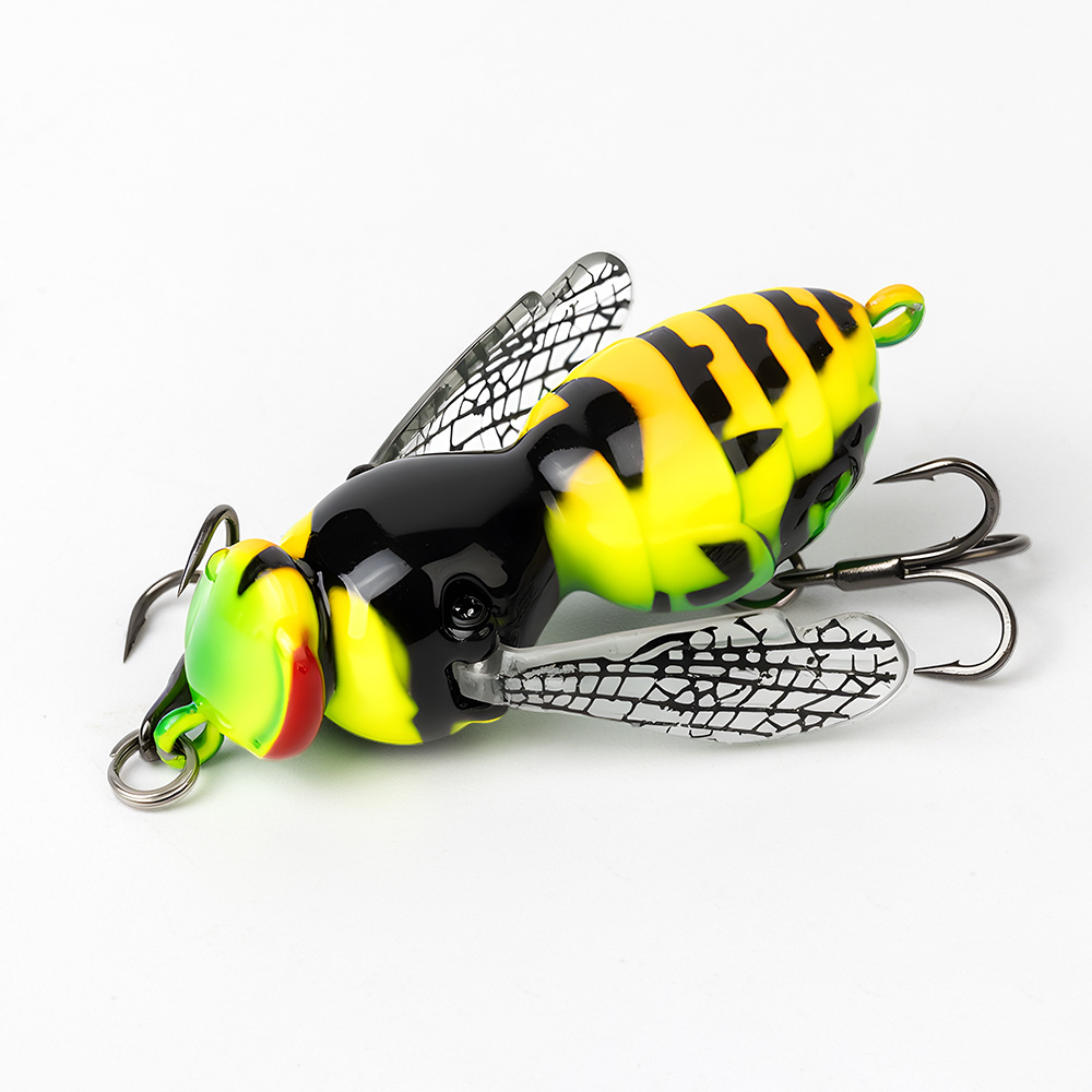 🔥 Last Day 49% OFF – 🐝 Bionic Wasp Topwater Lure That Triggers Explosive Strikes