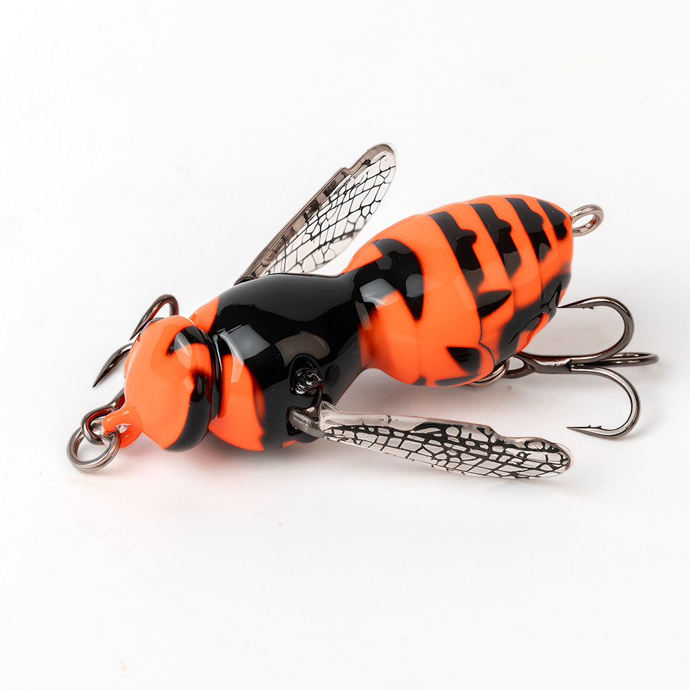🔥 Last Day 49% OFF – 🐝 Bionic Wasp Topwater Lure That Triggers Explosive Strikes
