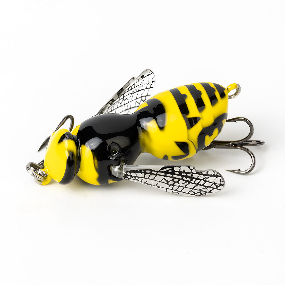 🔥 Last Day 49% OFF – 🐝 Bionic Wasp Topwater Lure That Triggers Explosive Strikes