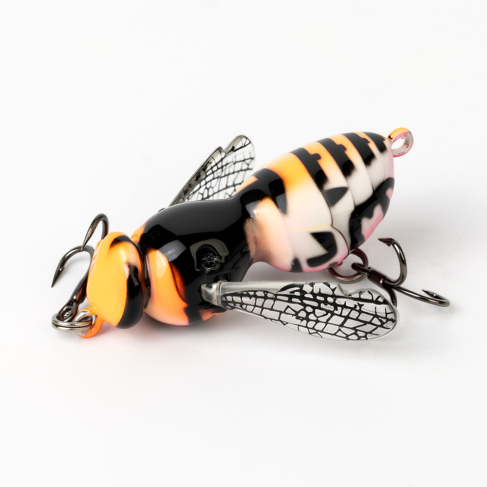 🔥 Last Day 49% OFF – 🐝 Bionic Wasp Topwater Lure That Triggers Explosive Strikes