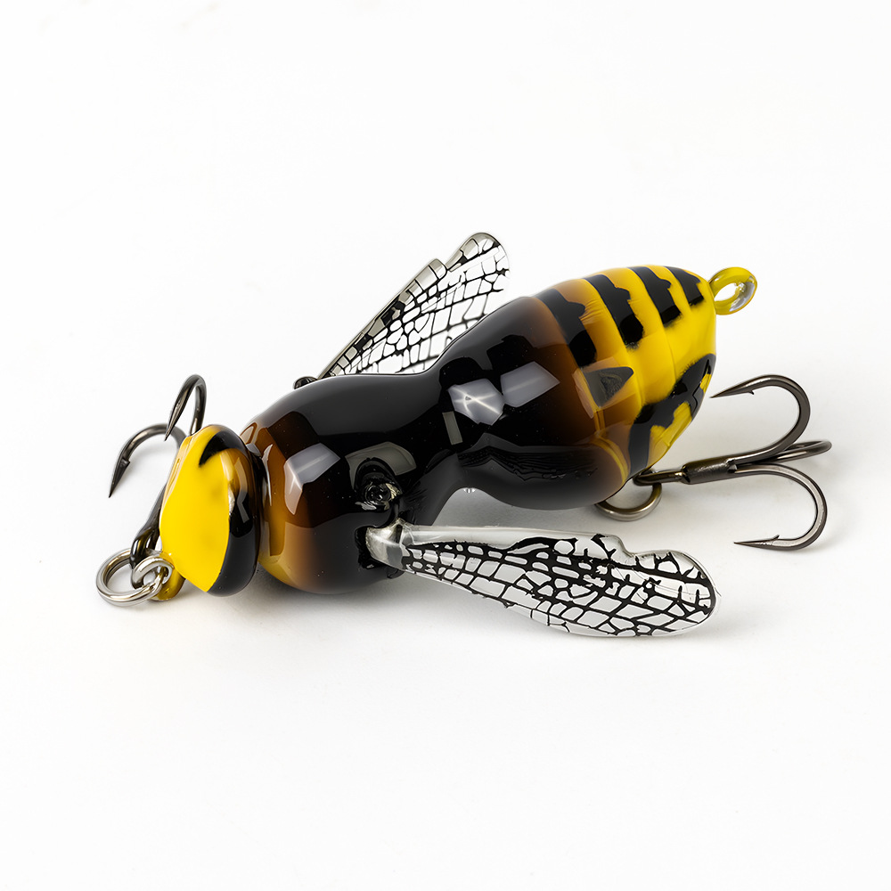 🔥 Last Day 49% OFF – 🐝 Bionic Wasp Topwater Lure That Triggers Explosive Strikes