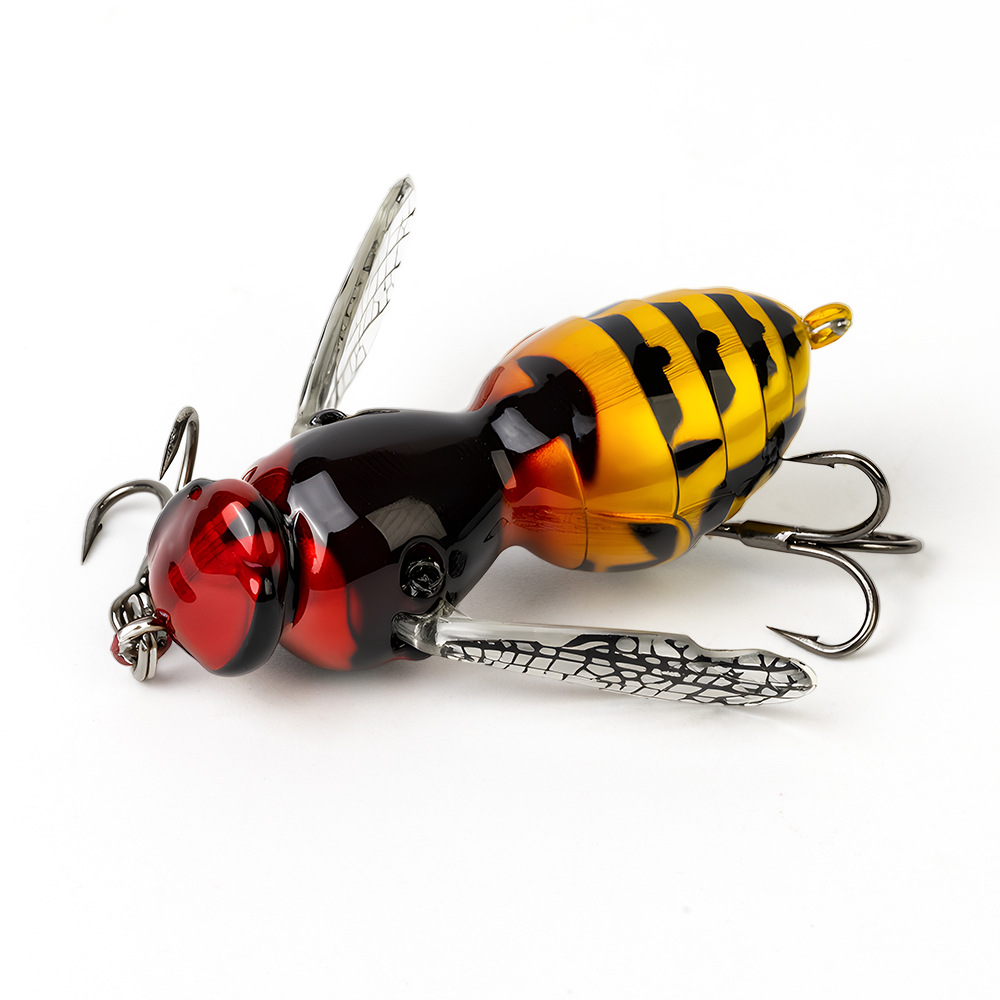 🔥 Last Day 49% OFF – 🐝 Bionic Wasp Topwater Lure That Triggers Explosive Strikes