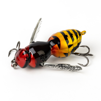 🔥 Last Day 49% OFF – 🐝 Bionic Wasp Topwater Lure That Triggers Explosive Strikes