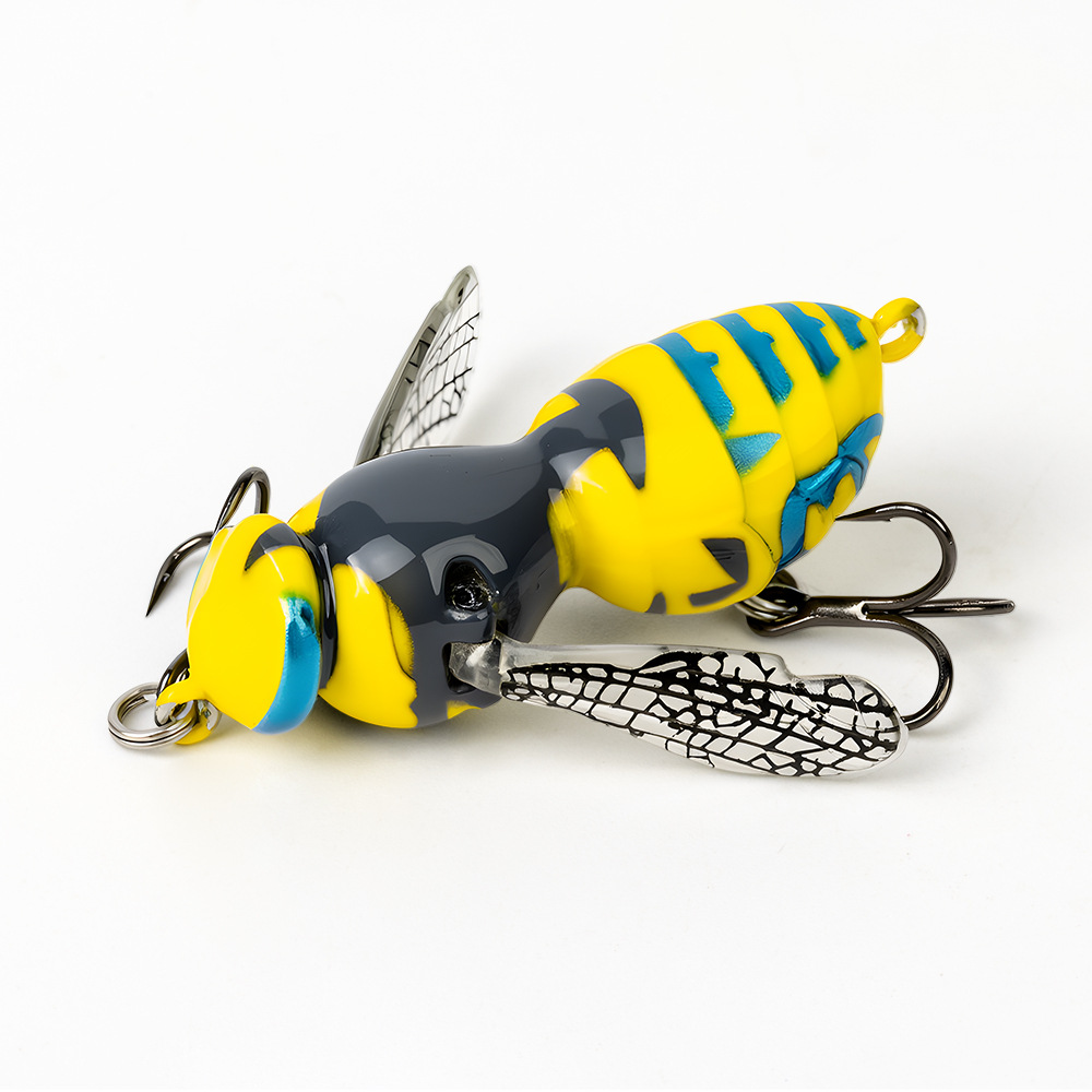 🔥 Last Day 49% OFF – 🐝 Bionic Wasp Topwater Lure That Triggers Explosive Strikes