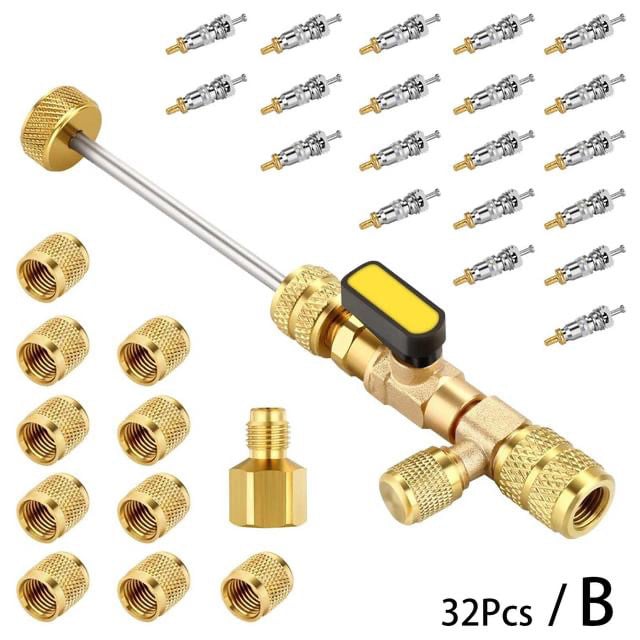 🔥LAST DAY 49% OFF - 🛠️Valve core refrigerant valve core removal tool