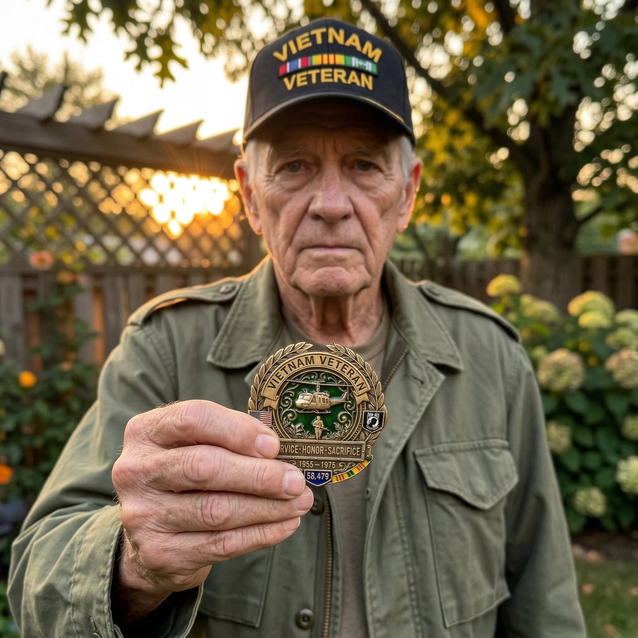 🦅LAST DAY 50% OFF -- 🎖️Vietnam Veteran Honor Commemorative Pin