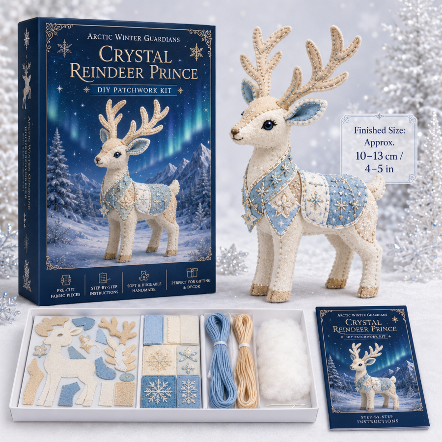 Arctic Winter Guardians DIY Patchwork Kit – Create Your Own Frosty Mythical Friend