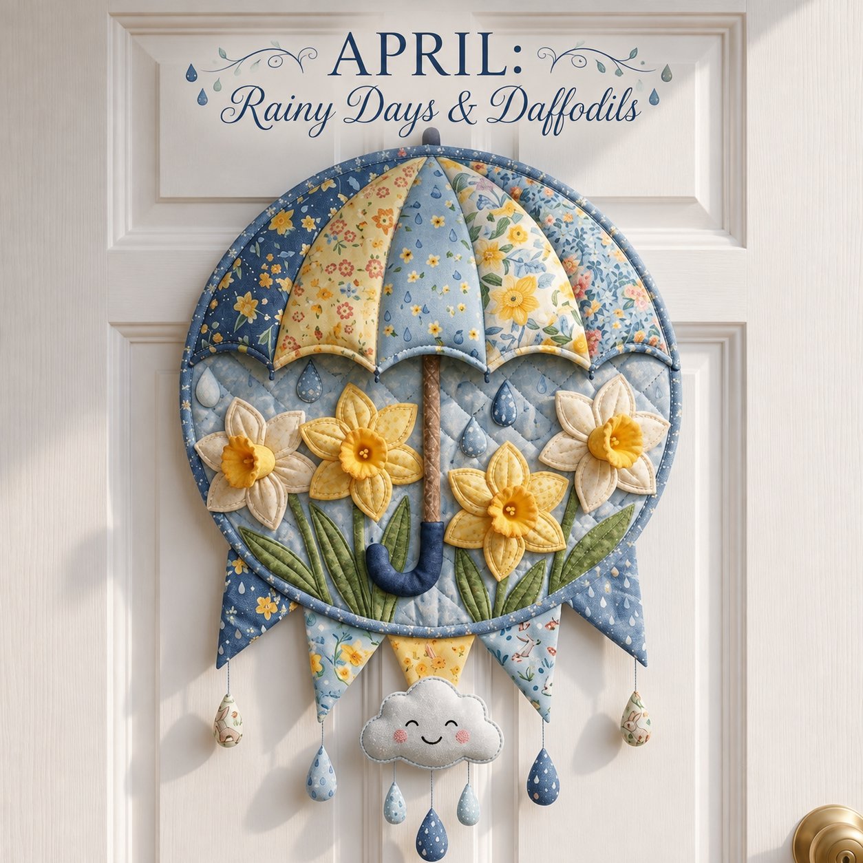 🗓️ Beginner-Friendly 12-Month 3D Quilted Door Hanger Sewing Kit Collection | Complete DIY Craft Kit 💕