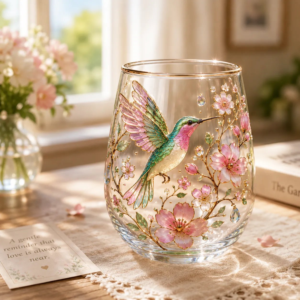 🔥LAST DAY 50% OFF - 🌸🌿 Limited Edition 2026 Garden Morning Bliss Glass Tea Cup☀️☕
