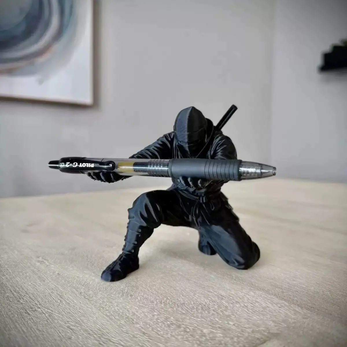 🔥This Week Promotion! ⚔️3D Printed Samurai Pen Holder Desk Organizer