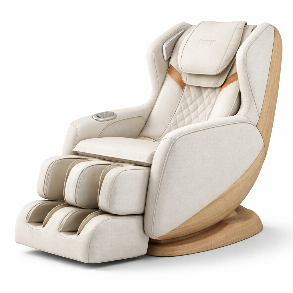 Fauteuil massant lectrique inclinable C Beige-nestifyo