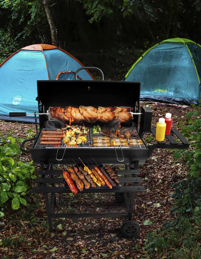 Asador carbón BBQ