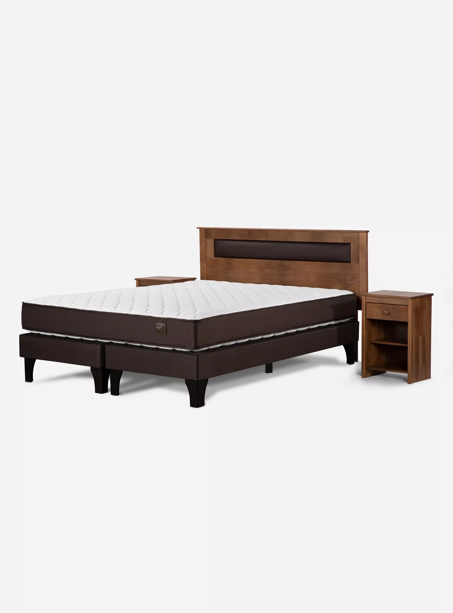 Cama Europea Ergo T 2 Plazas Base Dividida Ferrara