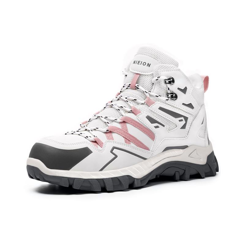 NIEION Botas De Seguridad Zapatos De Seguridad Para Mujer Botas Para Mujer Industrial Ligeros Para Mujer Transpirables Botas De Trabajo Para Hombre,Anti-Smash Anti-Puncture Botas