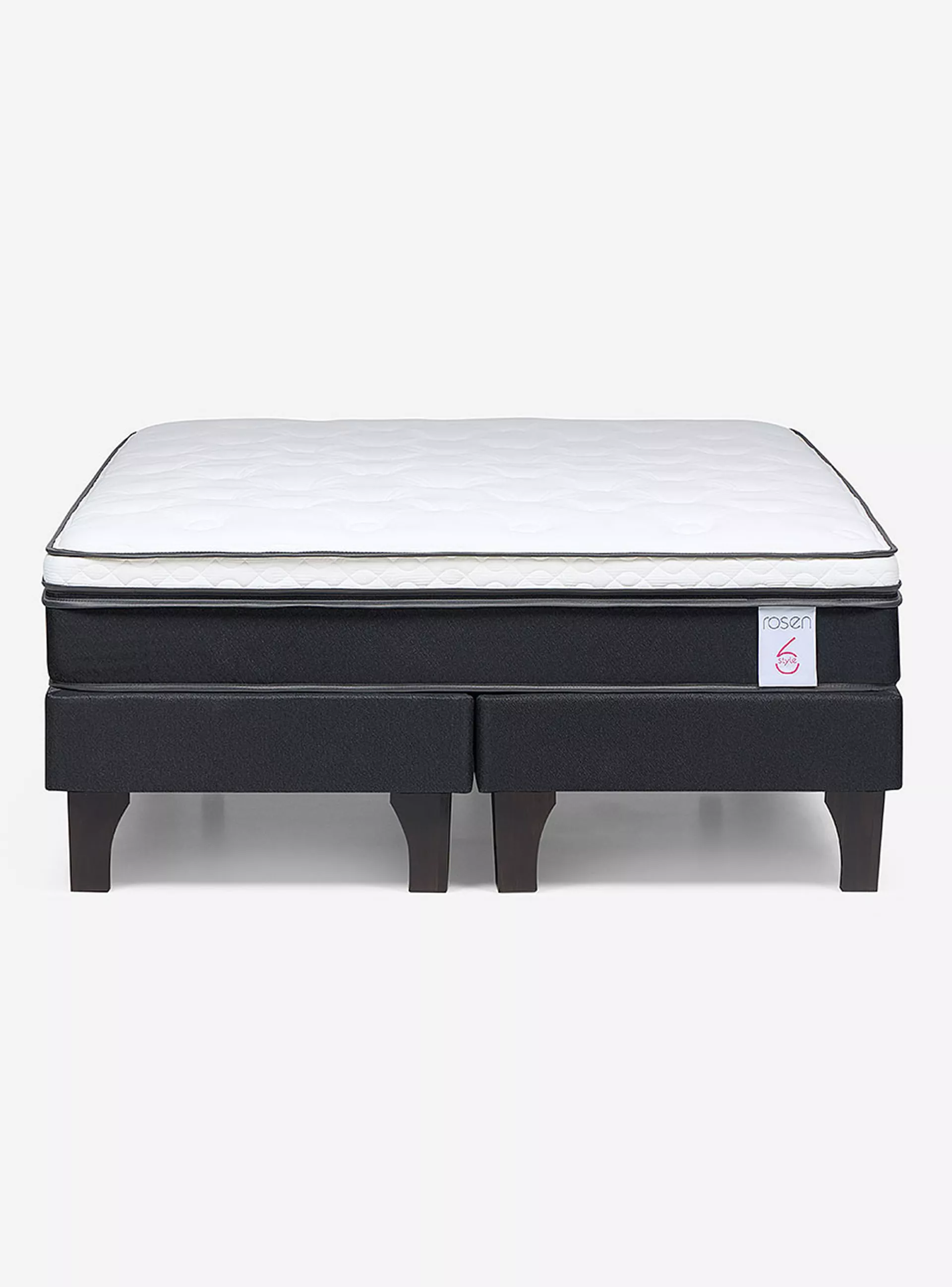 Cama Europea New Style 6 2 Plazas Base Dividida