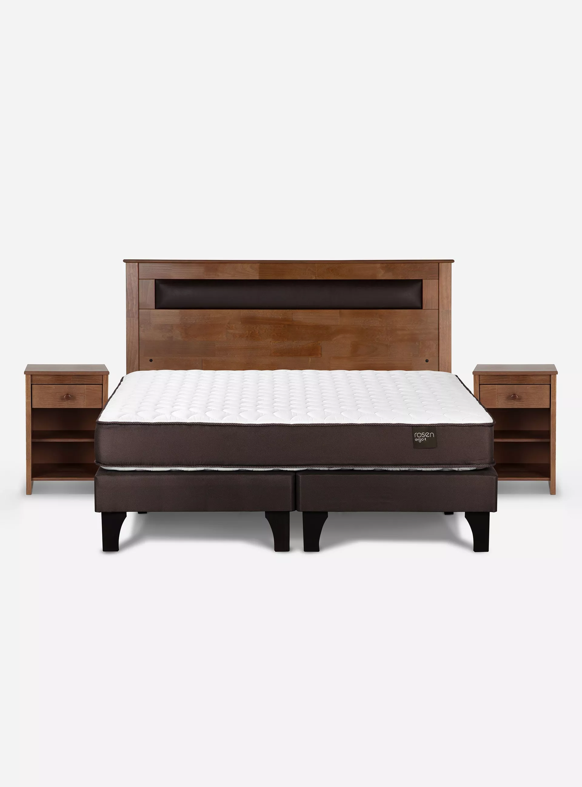 Cama Europea Ergo T 2 Plazas Base Dividida Ferrara